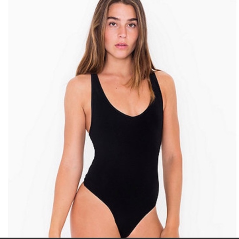 American Apparel Racerback Bodysuit